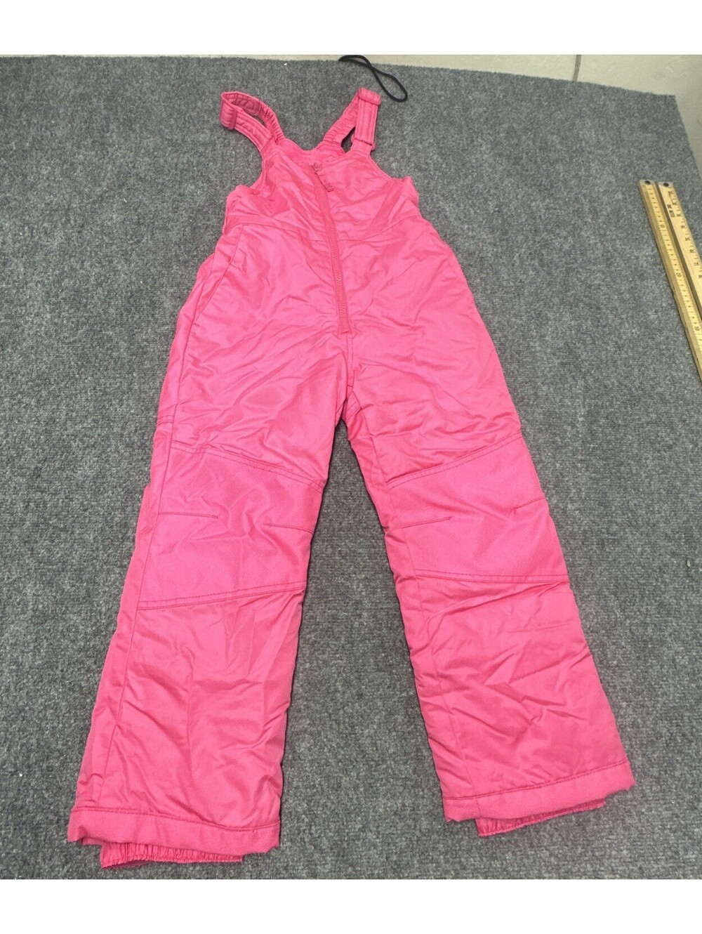 All In Motion Kids Pink Snow Bibs Size Small